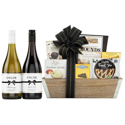 Delectable Duet Wine Gift Basket