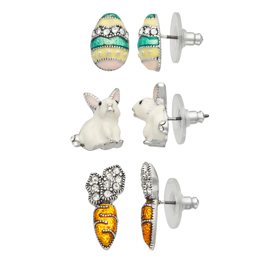 Easter Bunny trio Earrings