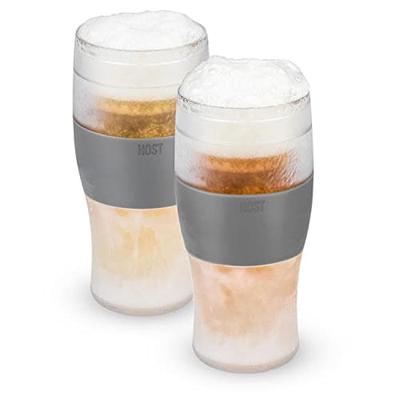 Host Freeze Beer Glasses, 16 ounce