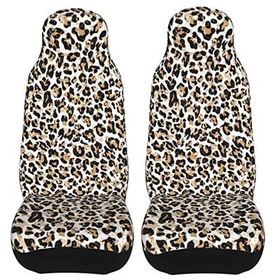 Foruidea Leopard Pattern Car Seat Covers