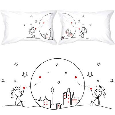 Pillowcases for Long-Distance Lovers
