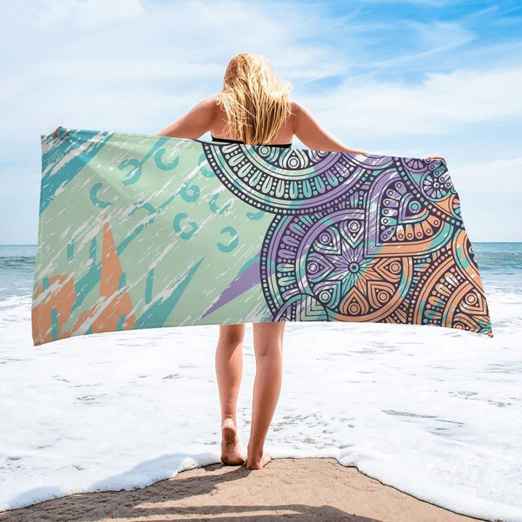 Microfiber Lightweight Beach Towel for Travel Extra Large