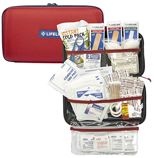 Lifeline 121 Piece First Aid Emergency Kit