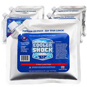 Cooler Shock Reusable Ice Packs