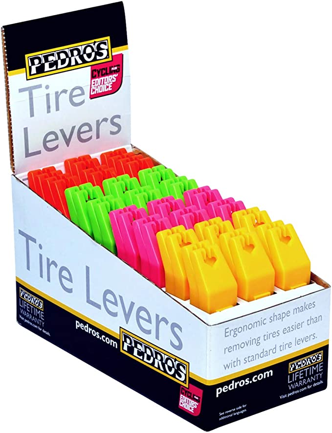 Pedro's Tire Lever 24 Pack - 4 Color