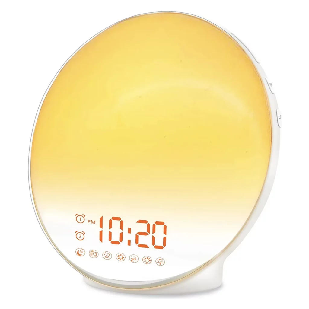 Wake Up Light Sunrise Alarm Clock 