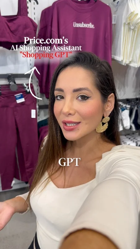 Carolina didn’t just walk into Old Navy; she walked in with her secret weapon:  Price.com’s first-of-its-kind “Shopping GPT.” In minutes, the AI sidekick pieced together the perfect fall outfit.  Smart, simple, and stress-free. This is how shopping was meant to be.  👉 Head to Price.com/AI
 and try it for yourself today!  #FallFinds #SmartShopping #AIFinds #ShopSmarter #FallStyle #BudgetFriendly #AIDeals #SavingsMadeSimple #PriceSmart #FashionOnABudget #ShoppingHack #OOTDFall #AIAssistant